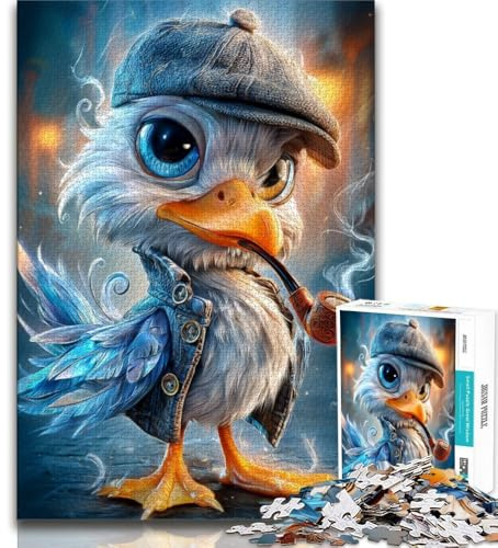 Sherlock Holmes Möwe 1000-teiliges Puzzle für Erwachsene und Jugendliche, Lernspielzeug, ganze Familie (38x26cm)