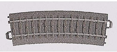 Märklin 24215 H0 Gebogenes Gleis R2 437,5 mm, 15 Grad, 6er Set