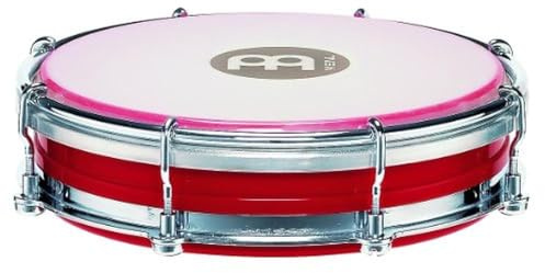 Meinl Percussion TBR06ABS-R ABS Plastic 6-Inch Floatune Tamborim with Synthetic Head, Red