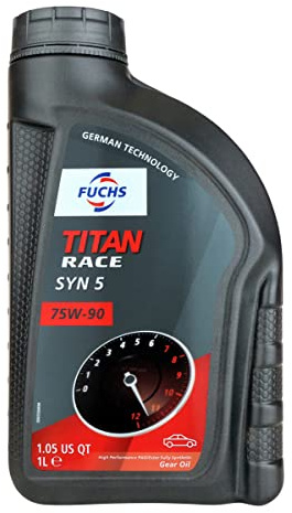 Fuchs Titan Race SYN 5 75w-90 75w90 Fully Synthetic Gear Oil 1 Litre