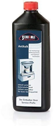 SCHUEMLI Antikalk Premium Détartrant Spécial Chaux détartrage pour Haute Qualité Cafetière et expresso, Machines à espresso à café, aussi bien que Nespresso, Tassimo, Caffissimo, Delizio, Dolce Gusto - 8 x 1000 ml