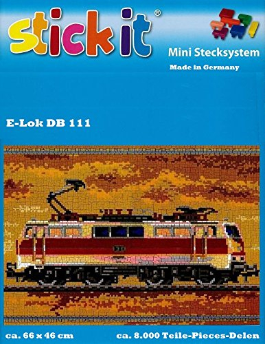 stickit Mini Stecksystem E-Lok DB 111 ca. 8.000 Teile Nr. 42139