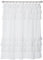 Madison Park Stile Shabby Chic, con Volant Grace White, Tenda da Doccia per Bagno, 183 x 183 cm, Bianca, Tessuto, 72x72