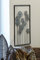 Metall Silber Wanddeko Blumen 31 x 63 cm Wanddeko Geschenk, Pusteblumen, Blüten für Heimbüro, Wohnzimmer