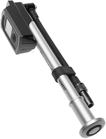 Blackburn Unisex – Erwachsene Honest Digital Shock Mini Pump, Silber, One Size