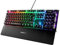 Steelseries Apex 5 - Clavier de Gaming Hybride Mécanique - Illumination RVB Par Touche - Affichage Intelligent Oled - Agencement Français Azerty
