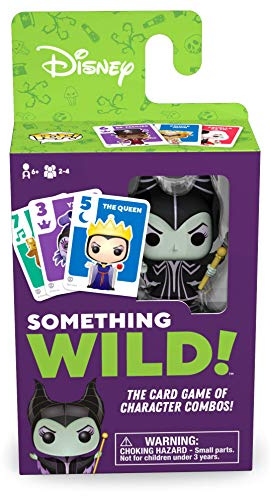 Funko 49356 Board Games 49356 Signature Something Wild Card Game-Villains, Multicolour