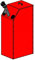 ATMOS 10503301 AZPD Pelletbehälter 300 Liter inkl. Förderschnecke 1,3 m