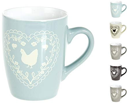 Home 40241 Sweet Farm Set 6 Mug, Stoneware, cc320