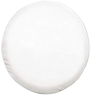 Etopar Blanc 13 Pouces Housse de Pneu de Secours Couverture Roue pour Diamètre (55cm-58cm/22-23) Protection Antipoussière Imperméable Voiture