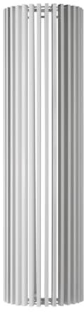 Termoarredo in Acciaio 1800x500 mm Bianco interasse 360 mm Modello Diva - Linea Design