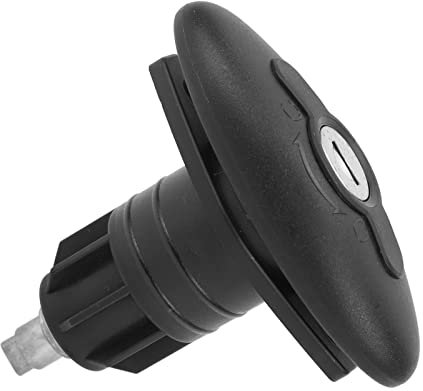 Jiawu Serrure de porte de cabine de camping-car, serrure à compression de porte de cabine ovale en alliage de zinc et nylon 30mm pour camping-cars pour caravanes pour yachts