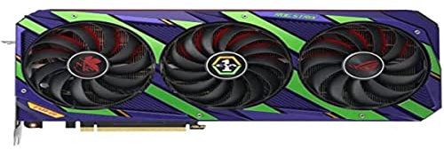 ASUS ROG Strix NVIDIA GeForce RTX 3080 EVA Edition – Carte Graphique Gaming (12GB GDDR6X, PCIe 4.0, LHR, HDMI 2.1, DisplayPort 1.4a, Ventilateurs axiaux, 2.9-Slot, Super Alloy Power II, GPU Tweak II)
