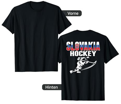 Slowakei Eishockey Fans Trikot Slowakische Hockey Team Supporter T-Shirt