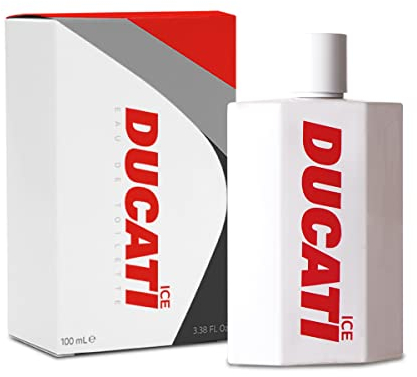 Diamond Ducati | Ice Eau de Toilette für Herren, frischer Duft, aromatische und stark würzige Düfte, hergestellt in Italien, 100 ml