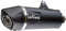 Auspuffanlage LeoVince Komplettanlage SBK NERO, Edelstahl schwarz, Carbon Kappe, 1/1, mit Zulassung für Yamaha NMAX 125/155 mit Kat