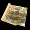 LUNYY DIY 50 Blatt EIN Heft 14 x 14 cm buntes buntes Blattgold Fossil zum Vergolden mit Möbeln Beauty Nail Decoration