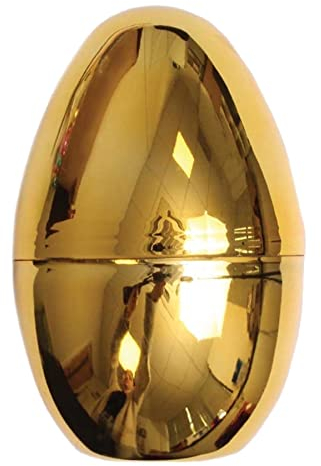 Widdle Gifts Ltd Osterei Jagd Zubehör Und Spiele - Befüllbar 10cm Golden Ei 4994