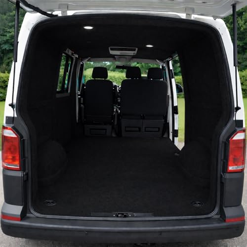 wamovo Revêtement intérieur en feutre noir universel pour voiture Camper Revêtement intérieur (différentes tailles) (5 x 2 m)