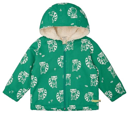 loud + proud Unisex Kinder Wasserabweisende mit Teddyfutter, Gots Zertifiziert Outdoorjacke