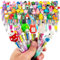 60 Penne Multicolore e Penna Multicolore 4 Colori con Adorabili Animali Kawaii - Ideali per Compleanni, Feste, Regali e Gadget