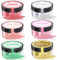 Edible Glitter - 6 Colours x 5g Edible Cake Decorations, Gold Lustre Dust Edible for Drinks, Cocktails, Champagne, Sprite, Cake Glitter for Bakery, Fondant, Donuts, Chocolate, Ice Cream