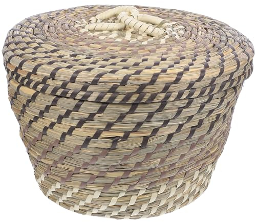 PRETYZOOM Poubelle De Rangement Tissée D'intérieur Poubelle Polyvalente Saine Et Attrayante Pour Vos Meubles - Matériau