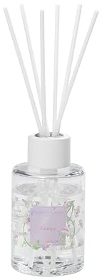 Hassett Green London - Exotica Pear & Melon - Large Fragrance Oil Reed Diffuser - 200ml Glass Bottle with 6 Thick Fibre Reeds - Packaging-Free