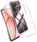 Effcotuo Hülle für Oppo A40/A40m/ A60 5G Cover mit 2 Stücke für Panzerglas Displayschutzfolie Schutzfolie Durchsichtig Gegen Kollisionen Handyhülle Case Transparent Silikon TPU Schutzhülle