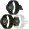 Gittos 18mm Nylon Bracelet pour Garmin Forerunner 265S/255S Sport Remplacement Vívoactive 4S Bracelets Compatible avec Venu 3S/2S,GarminMove 3S QuickRelease