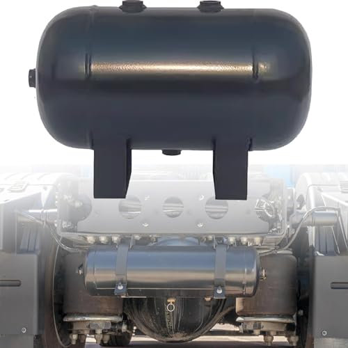 Réservoir D'air 1 10 15 20 30 L Réservoir D'air Professionnel Avec Raccords, Conteneurs De Stockage De Gaz Haute Pression/Compresseur À Vide Pour Le Stockage Et Le Refroidissement Du Gaz(0.5Gal (2