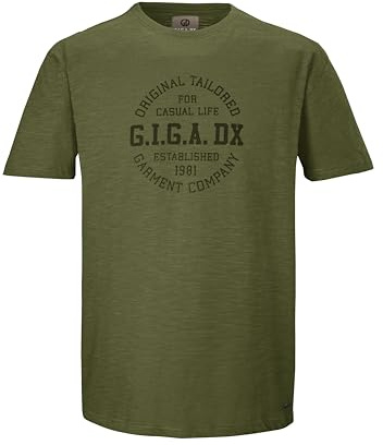 G.I.G.A. DX Herren T-Shirt GS 4 MN TSHRT GOTS, waldgrün, M, 42647-000