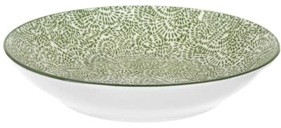 Genérico 4er Set Suppenteller Hanami 20cm grün Deko