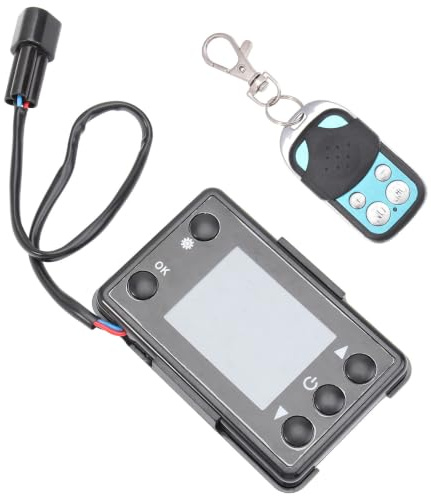 HAPINARY Auto HeizungszubehöR Ersatzheizung Mit Lcd Display Und Fernbedienung FüR Autoheizung Defroster Steuerung Kompakt Und Tragbar FüR Pkw Standheizung