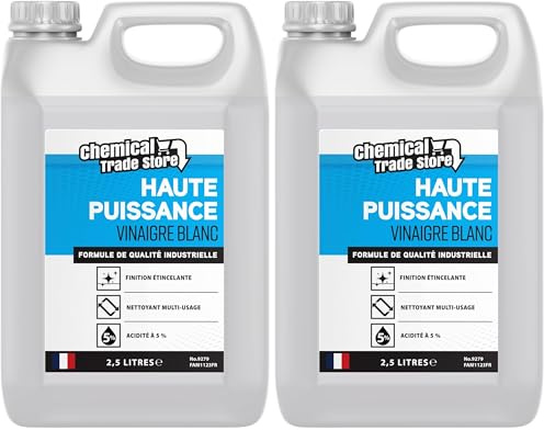 Chemical Trade Store - Vinaigre Blanc - 2,5 Litres (Lot de 2)