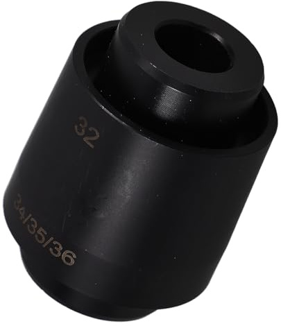 DEEPCRAFF 4 in 1 Front Fork Oil Seal Installation Tool Black | 32/34/35/36mm Inner Tube Fit Engineering Plastic , Lightweight Burr-free Build Front Fork Maintenance Use