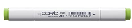 COPIC Classic Marker Typ YG - 05, Salad, professioneller Layoutmarker, mit einer breiten und einer feinen Spitze