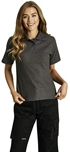 UC106 - Charcoal - XXL - 220GSM Ladies Poloshirt