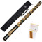 Australian Treasures - Bambus holz didgeridoo 120cm - Bienenwachs - Didgeridootasche - Didgeridoo für Einsteiger
