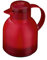 Emsa Pichet Isotherme Samba, 1 Litre, Rouge translucide