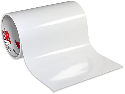 Rollo de vinilo adhesivo permanente ORACAL 651 blanco brillante (12 pulgadas x 5 pies)