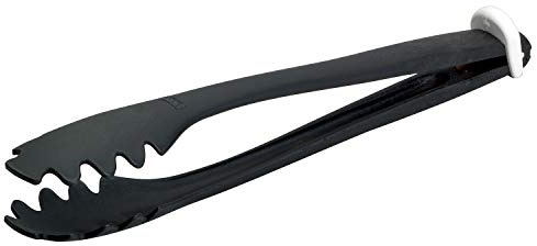 PIAZZA - Pinza Cucina Multiuso in Nylon 30cm, Pinze di Alta Qualità e Resistente al Calore, Molla per Barbecue, Hamburger, Pasta, Spaghetti, Dessert, Decorazione, Insalate, Verdure, Condimenti