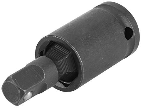 Pneumatic Wrench Universal Joint Swivel Socket Set Swivel Drive Adapter Reducer Air Impact Wobble Socket(1/2inch)