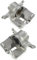 Frankberg 2x Pinza Freno Pinza del Freno Asse Anteriore Sinistra Compatibile con Qashqai +2 I J10 JJ10 L4 2-2.0L 2007-2013 X-Trail T31 L4 2.0L L4 2.5L 2007-2013 Replace# 344123