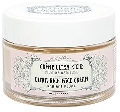 Panier des Sens - Ultra Rich Face Cream - Mit Hyaluronsäure - Feuchtigkeit & Leuchtkraft - Feuchtigkeitscreme für das Gesicht - Gesichtspflege für die Frau Mit 99% Natürlichen Inhaltsstoffen - 50ml
