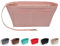Soyizom Filz Handtasche Organizer Geldbörse Organizer Filz Insert Bag Organizer Multi Pockets Einkaufstasche in Tasche für Frauen (Mittel, Rosa)