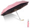 Meiyijia Regenschirm, automatisches Öffnen und Schließen, kompakt und faltbar, UV-Schutz, tragbar und winddicht, ultraleicht, Rosa mit Katzenmotiv, 28.5, Katzenmotiv