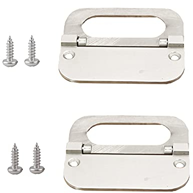 Niaciswe Manijas Invisibles 4 Piezas Manijas para Cajones Tiradores de Muebles Ocultos Tiradores Armarios Tiradores de Cocina Tiradores Cajones Tirador Armario Con Tornillos