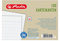 Herlitz Karteikarten A6, liniert, Weiß, Blauer Engel, 100 Stück, für Vokabeln, als Lernkarten und Moderationskarten, 50041138