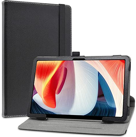 LiuShan Rotating Case for DOOGEE T20 Tablet,Case for DOOGEE T20S,360 Degree Rotation Stand PU With Cute Pattern Cover for DOOGEE T20/DOOGEE T20S Tablet(Not Fit DOOGEE T20 Mini/DOOGEE T10),Black
